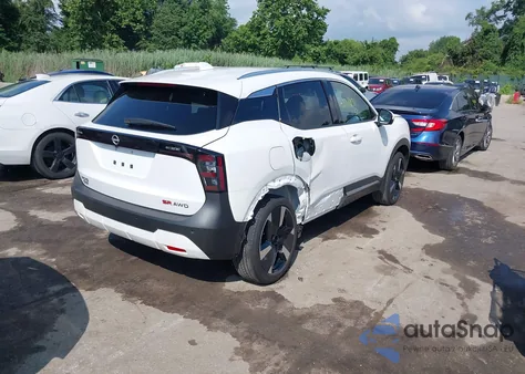 2025 Nissan Kicks Sr Intelligent Awd из США, поврежденный, VIN 3N8AP6DB6SL314471